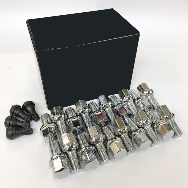 L791809S (14x1.50) Chrome Ball Lug Bolt 0.93"