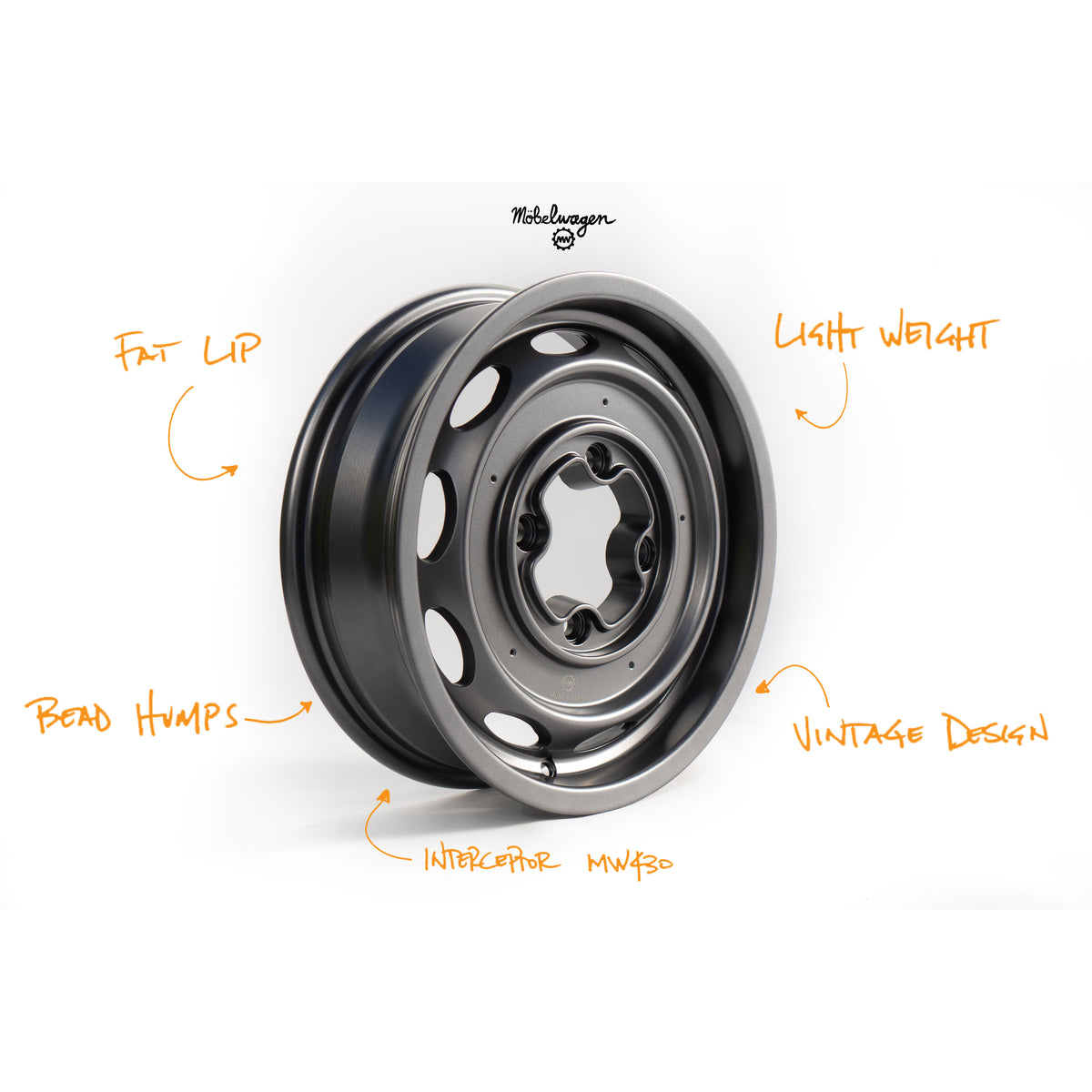 MWR 430G Interceptor Race Wheel
