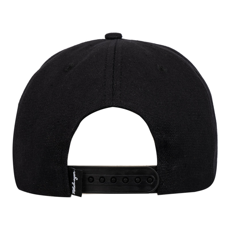 Black Classic Snapback Hat